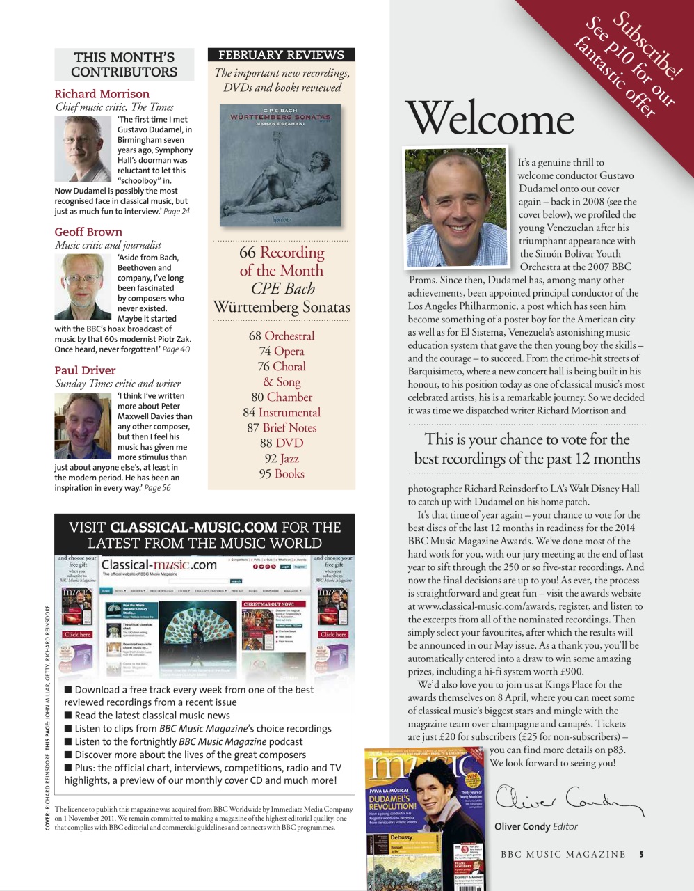 BBC Music Magazine Preview Pages