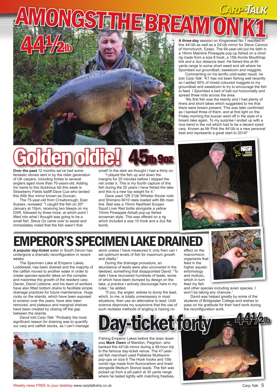 Carp-Talk Preview Pages