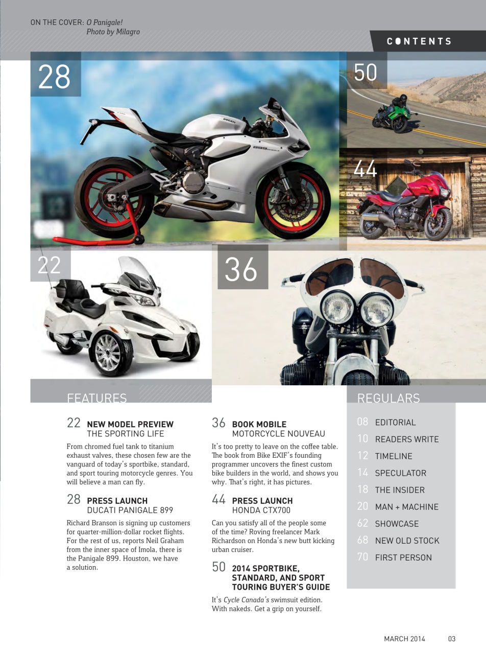 Cycle Canada Preview Pages