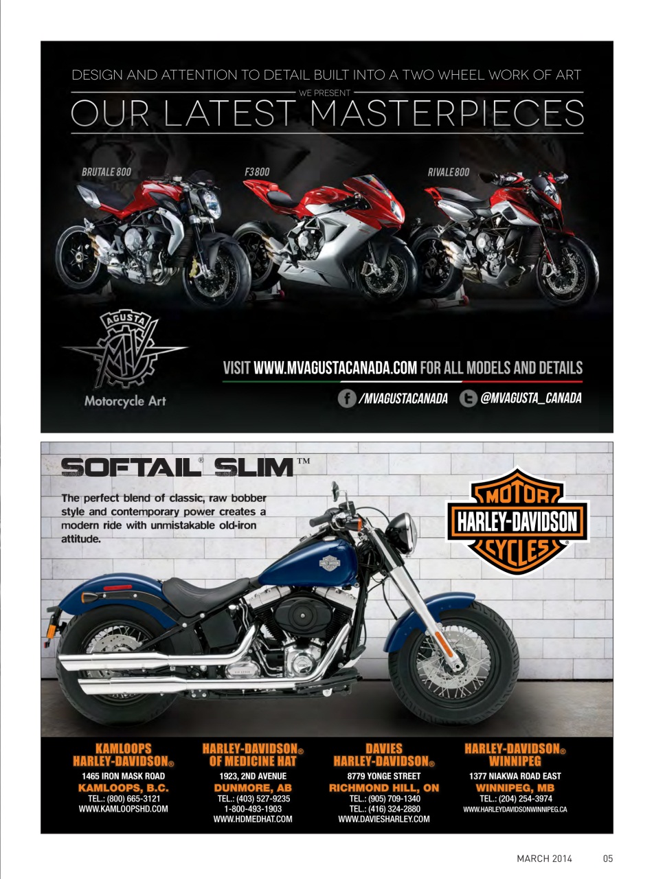 Cycle Canada Preview Pages