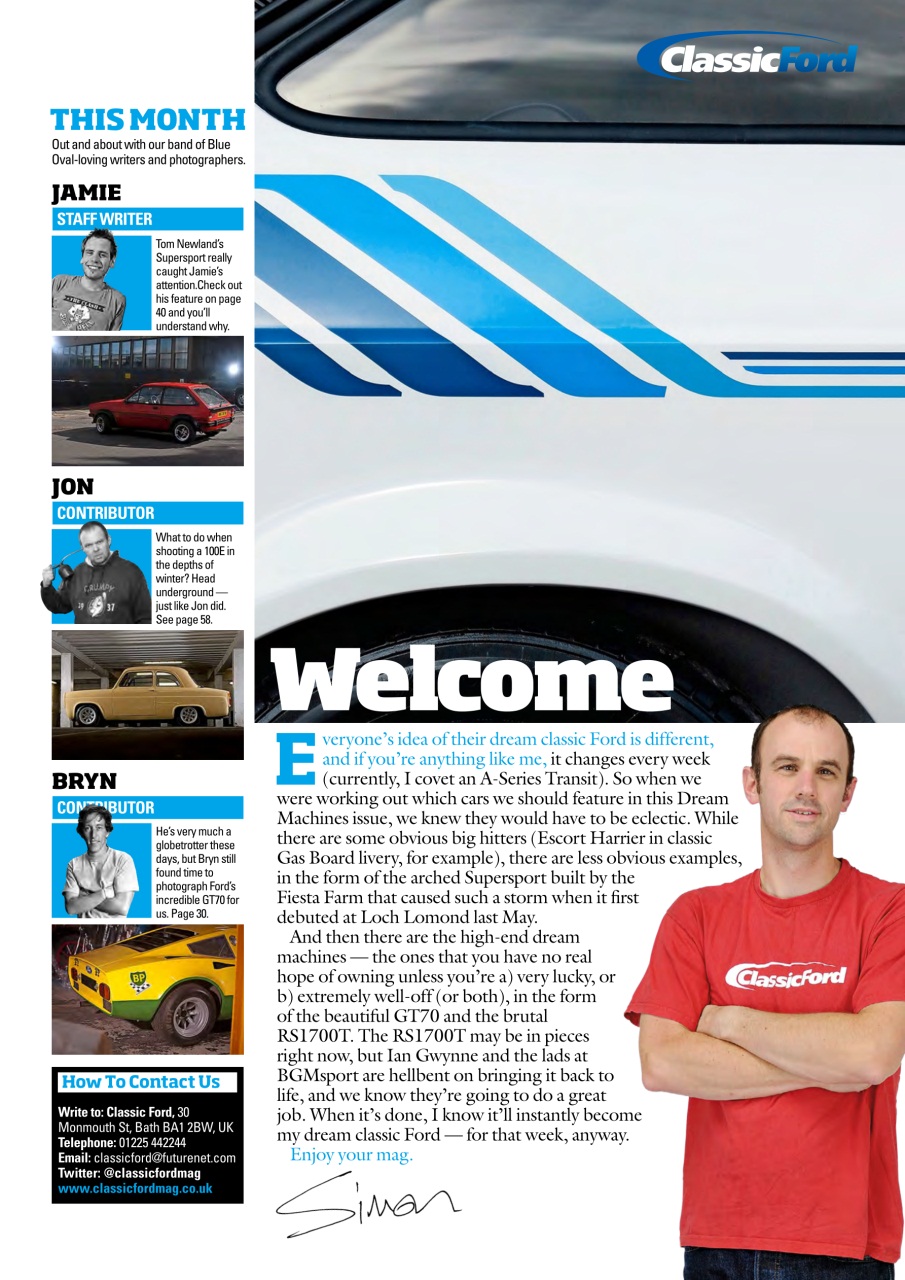 Classic Ford Preview Pages