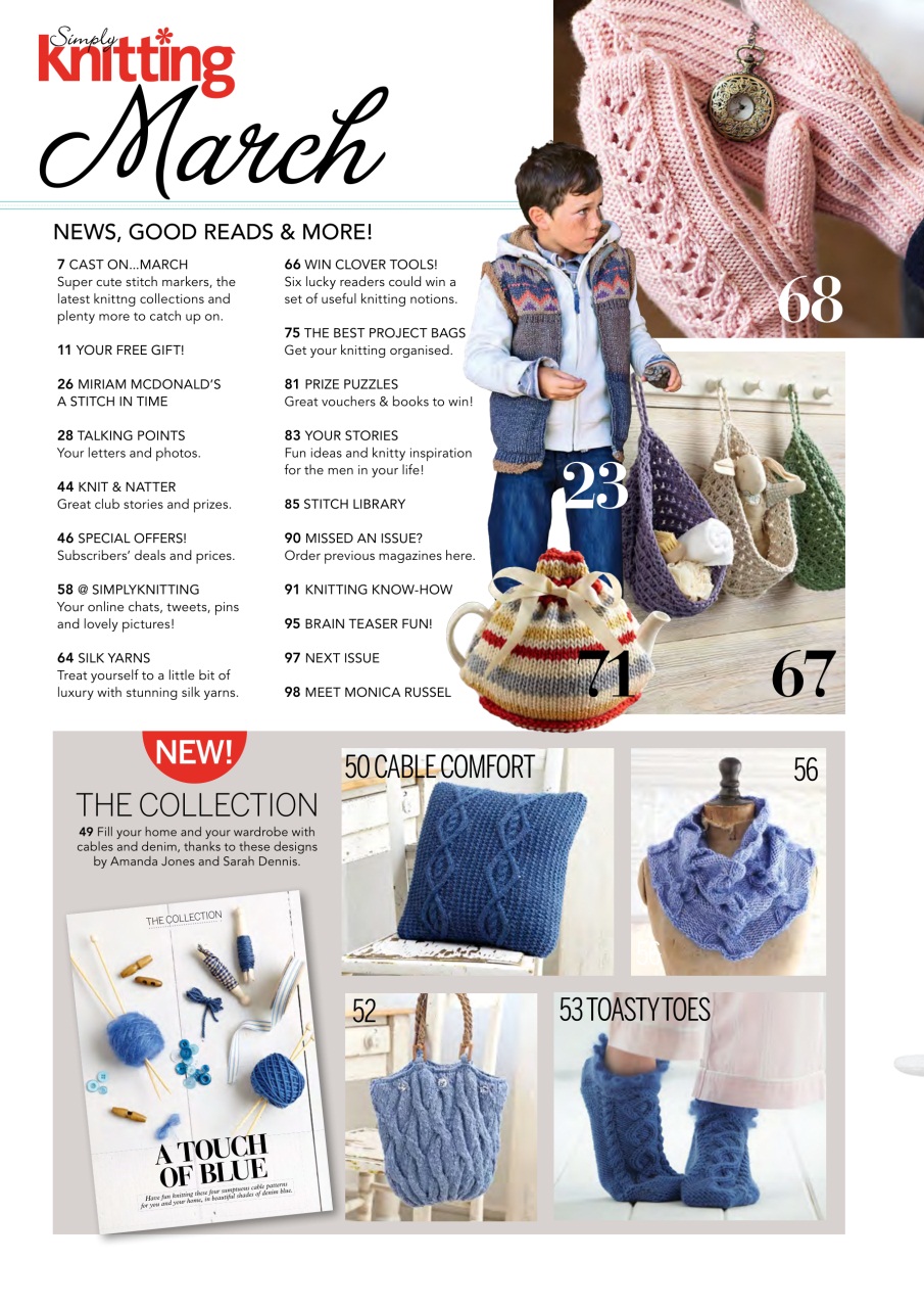 Simply Knitting Preview Pages