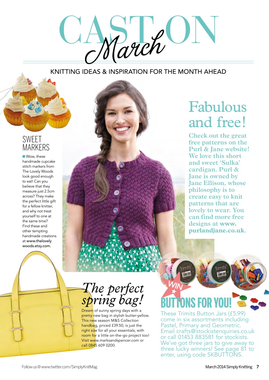 Simply Knitting Preview Pages