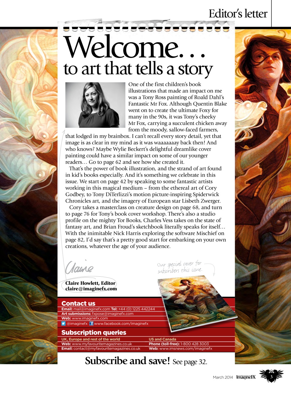 ImagineFX Preview Pages