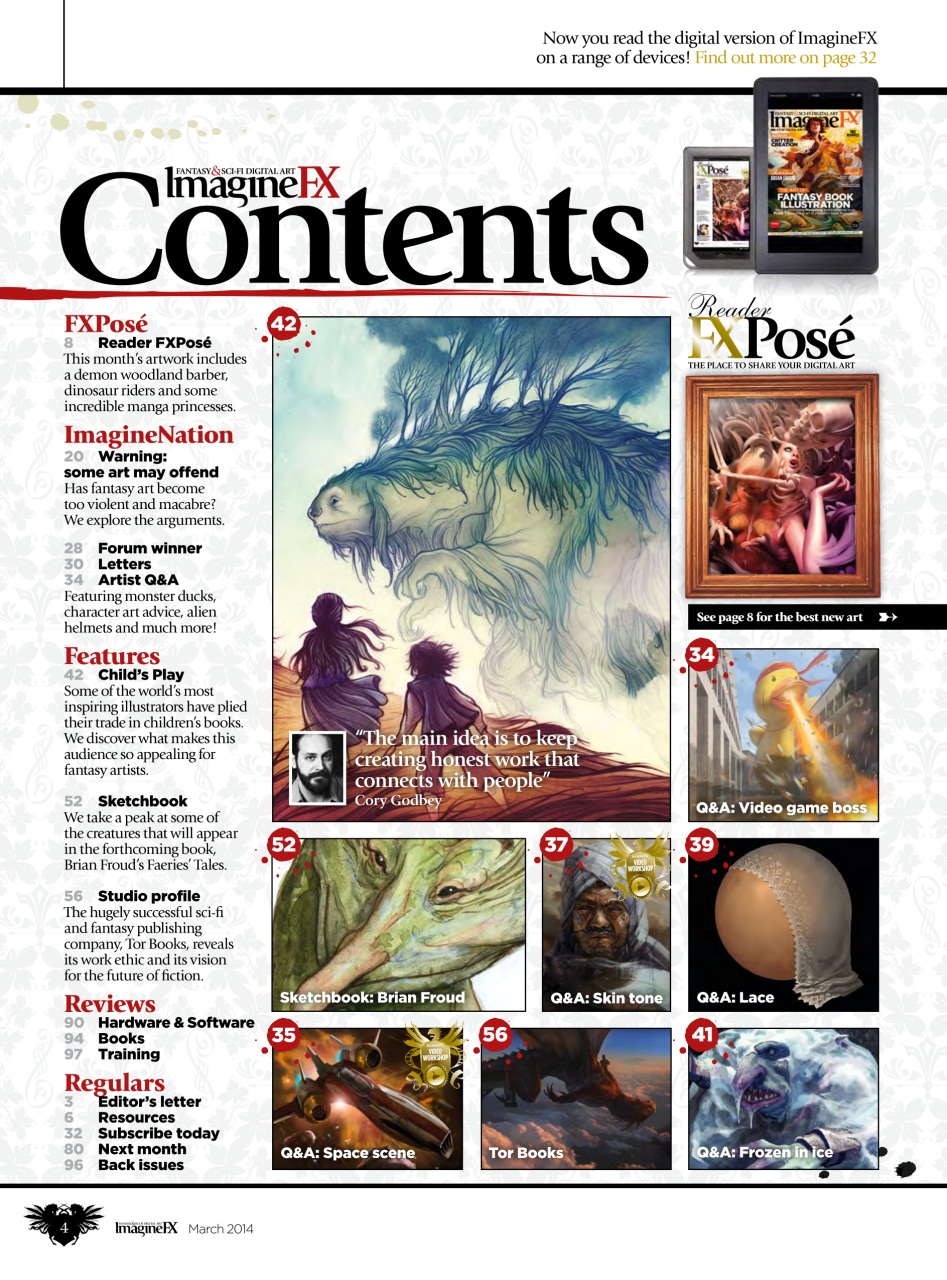 ImagineFX Preview Pages