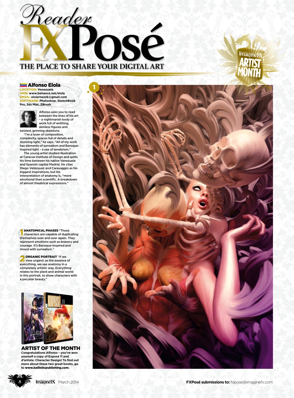 ImagineFX Preview Pages