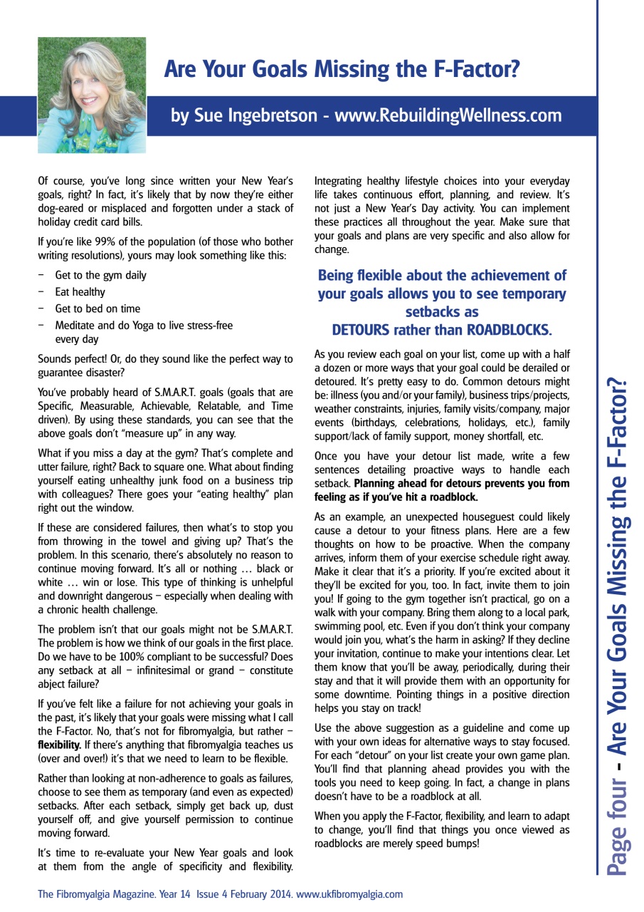 Fibromyalgia Magazine Preview Pages