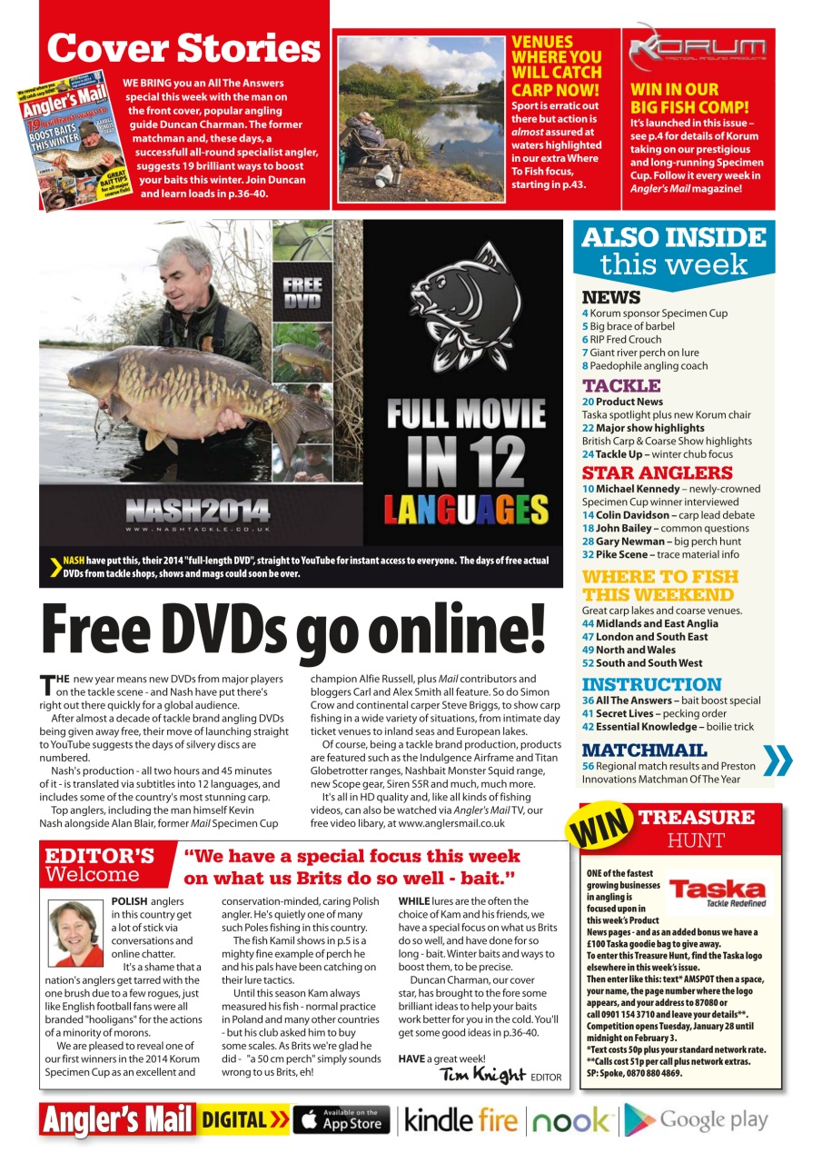 Anglers Mail Preview Pages