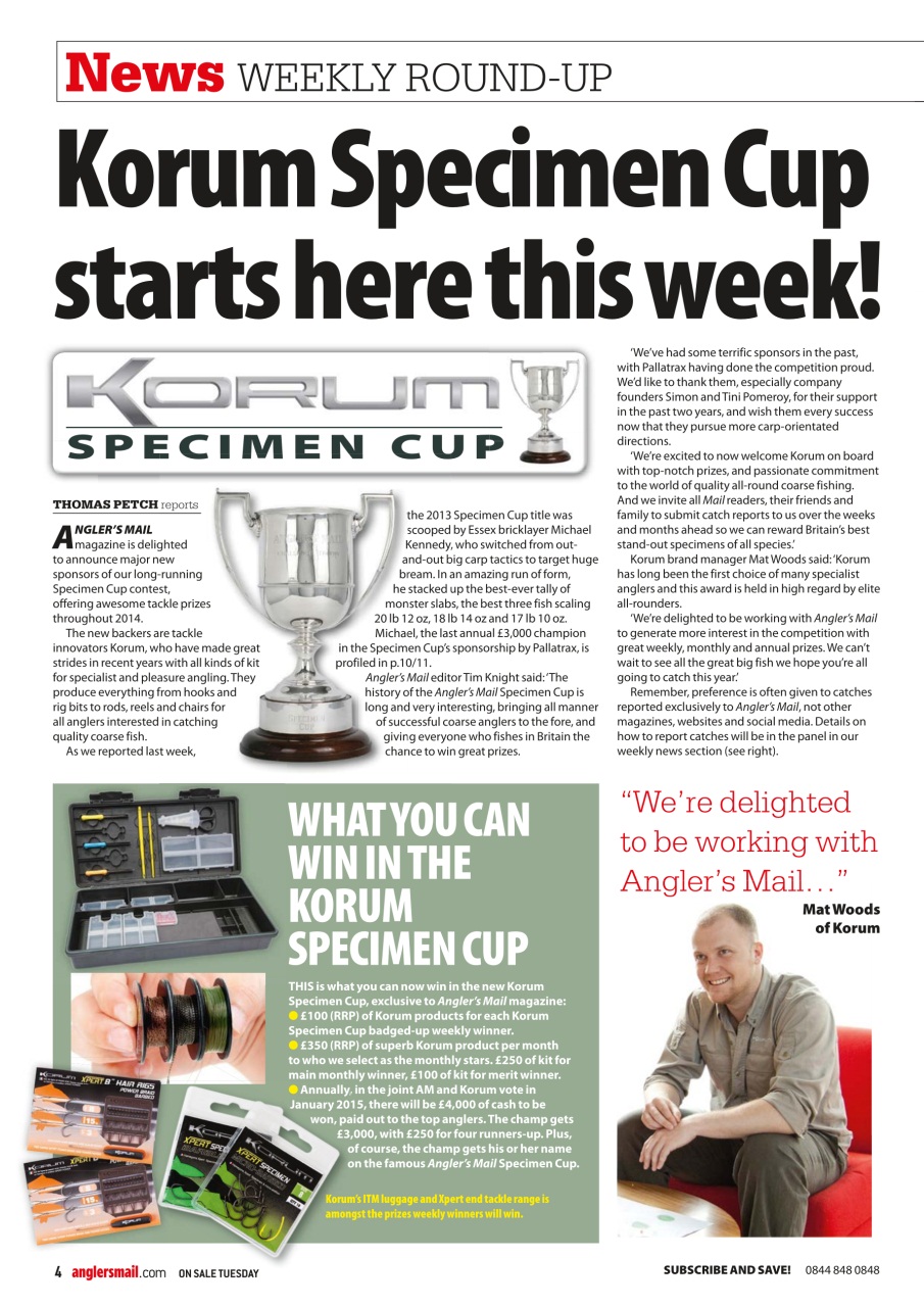 Anglers Mail Preview Pages