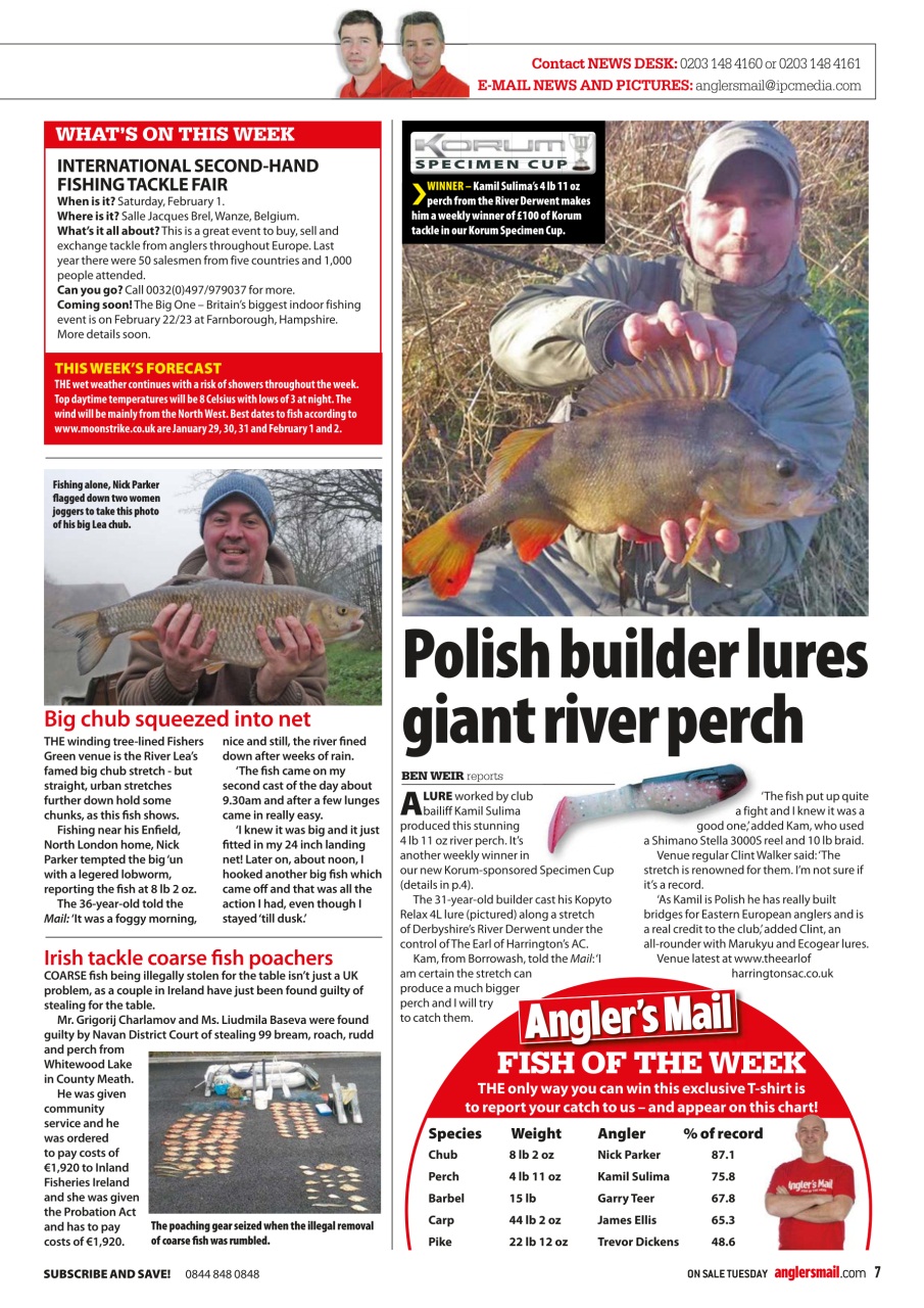 Anglers Mail Preview Pages