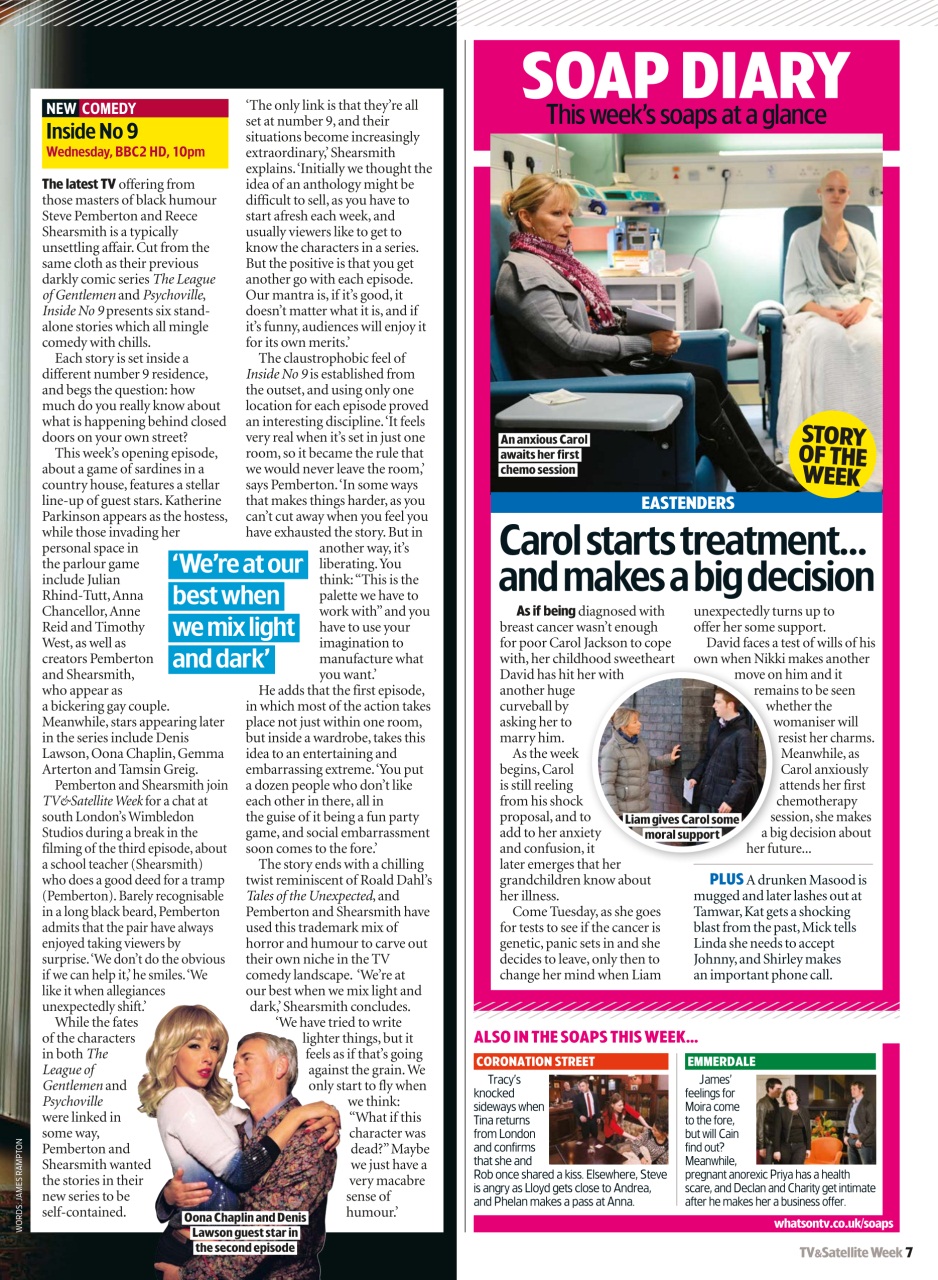 TV & Satellite Week Preview Pages