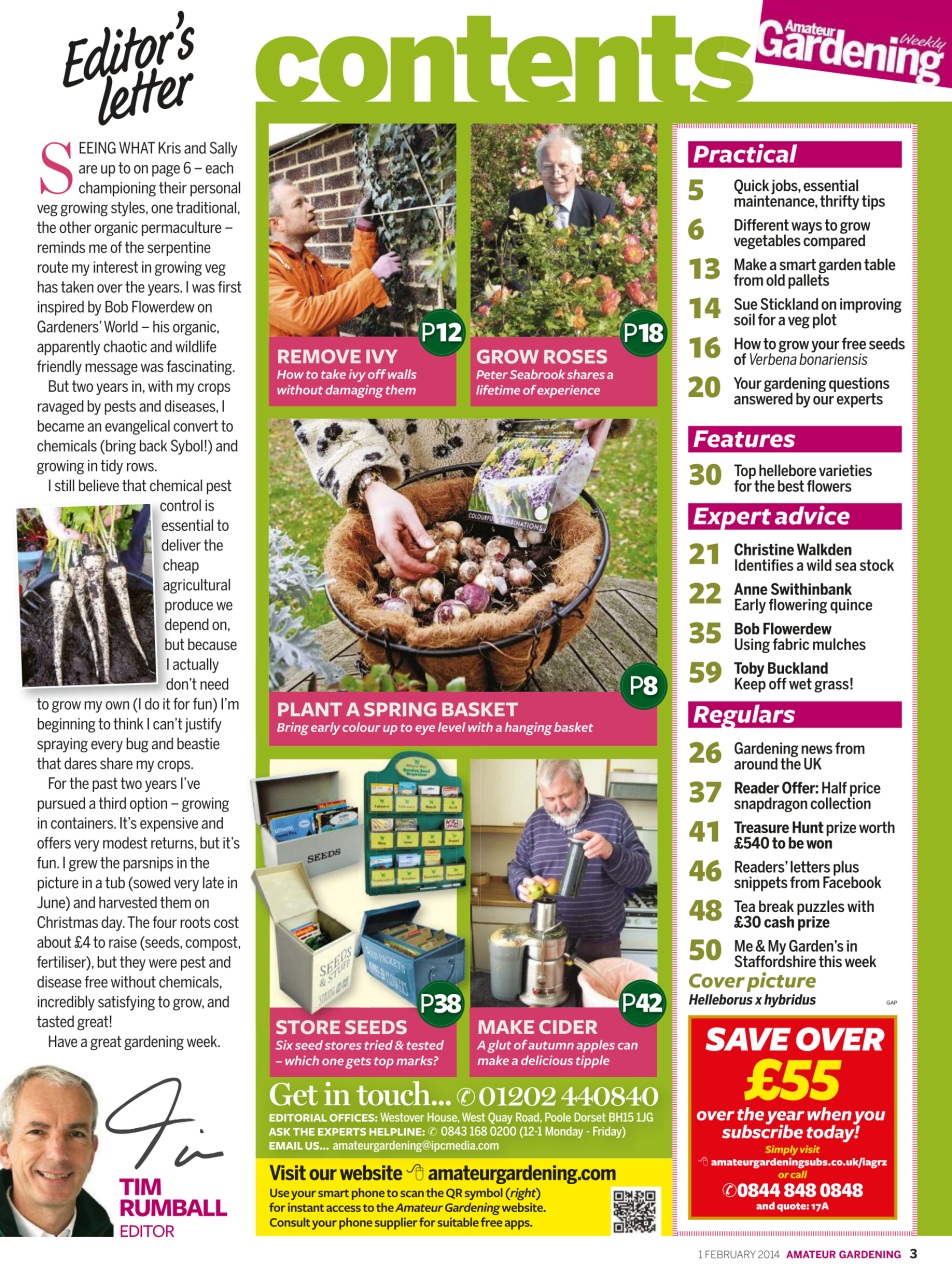 Amateur Gardening Preview Pages
