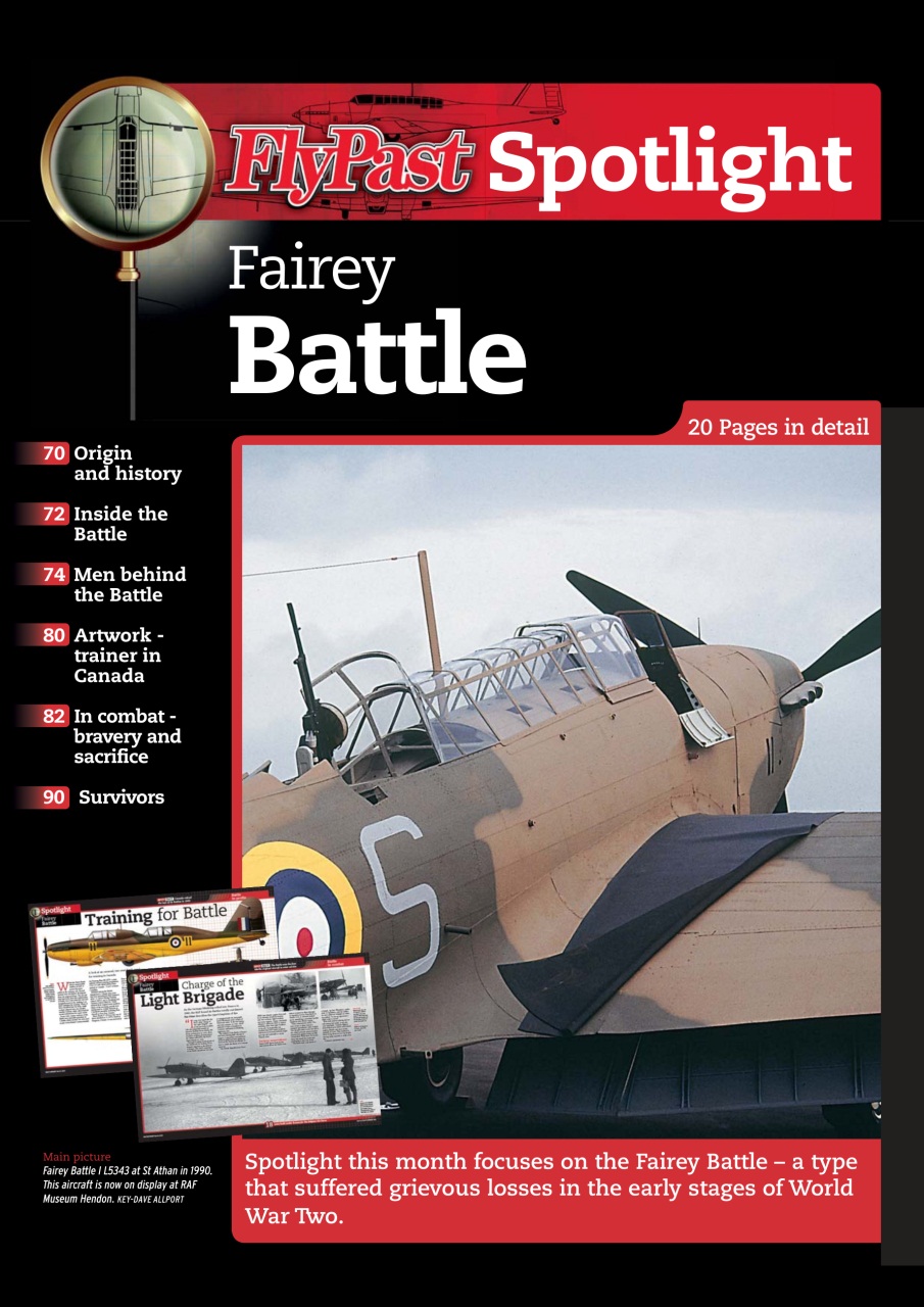 FlyPast Preview Pages