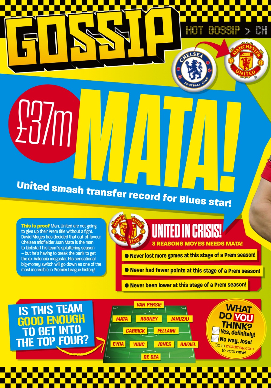 Match of the Day Preview Pages