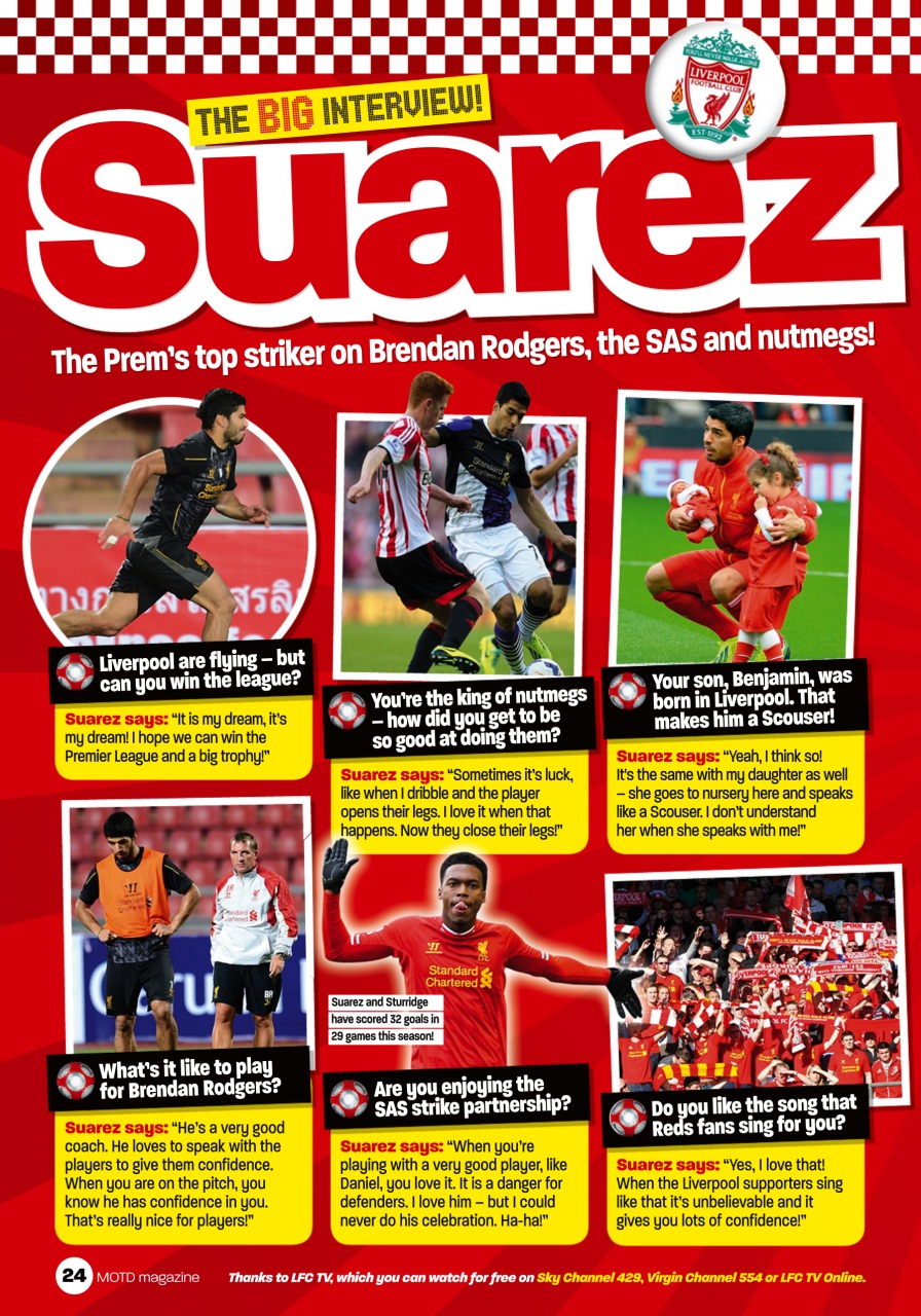Match of the Day Preview Pages