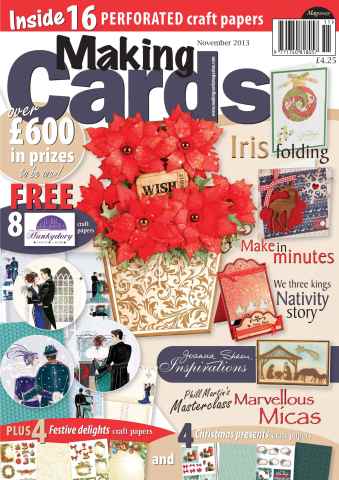 Making Cards & Papercraft issue November 2013