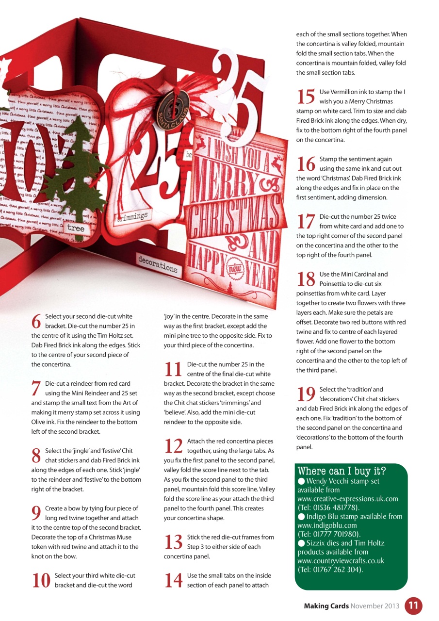 Making Cards & Papercraft Preview Pages