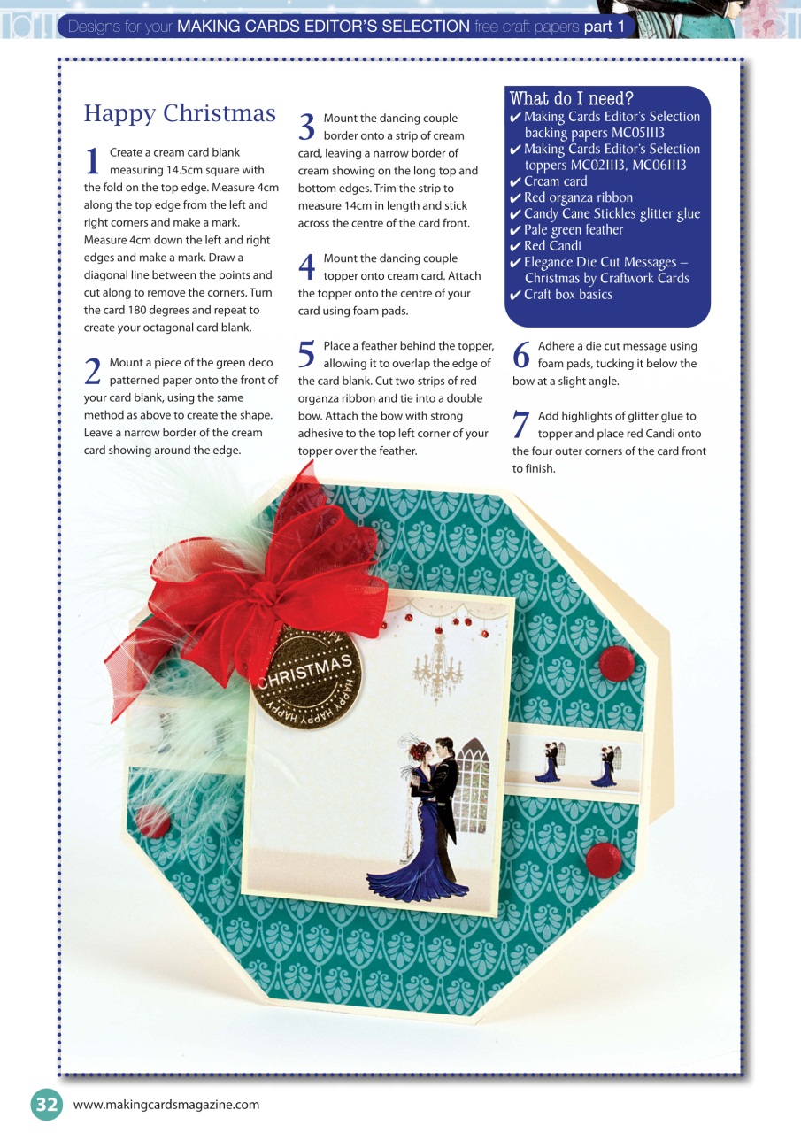 Making Cards & Papercraft Preview Pages