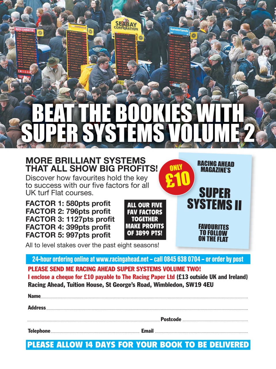 Racing Ahead Preview Pages