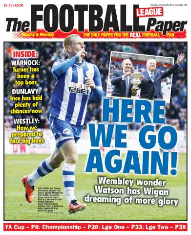 The Football League Paper issue 26th January 2014