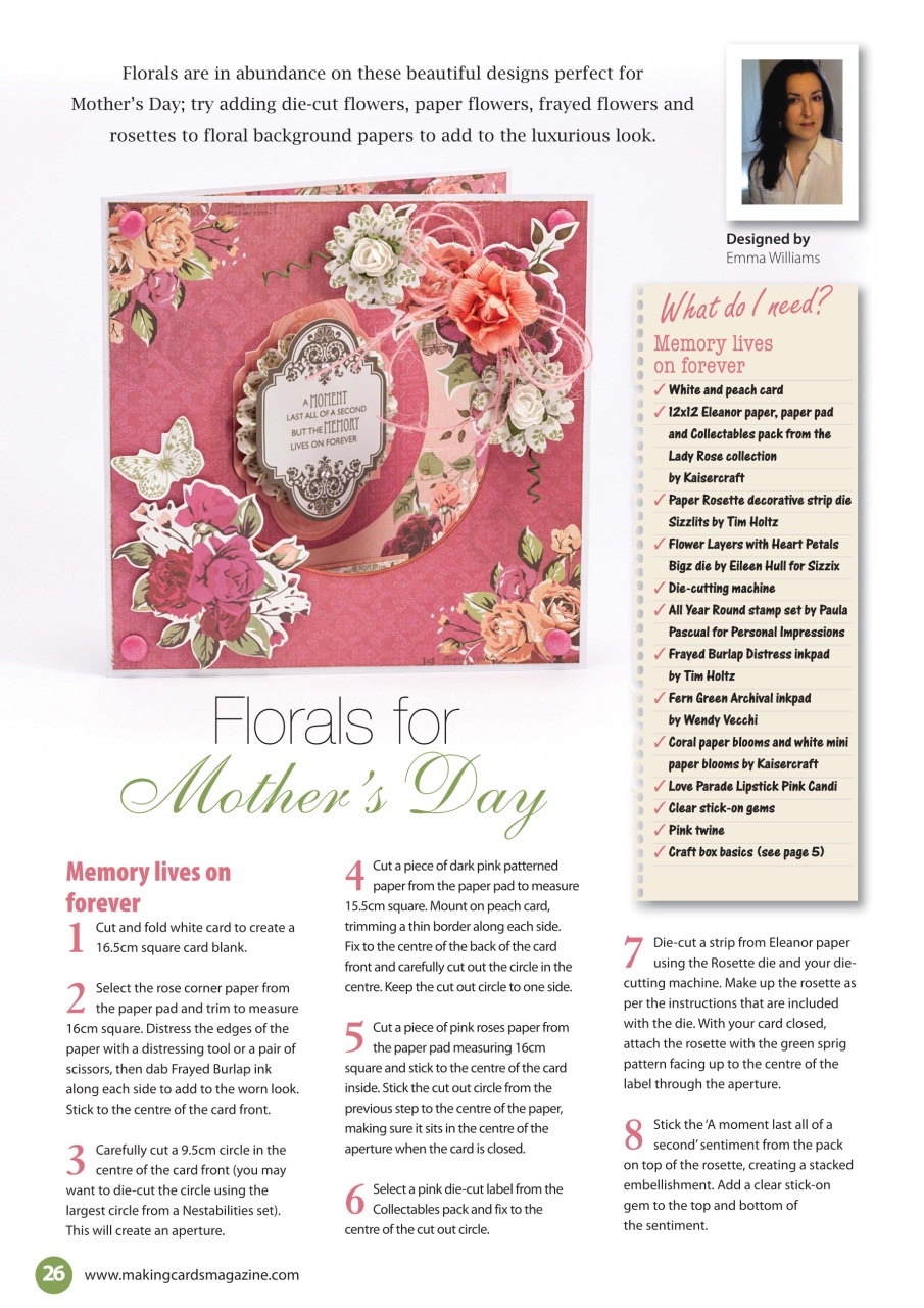 Making Cards & Papercraft Preview Pages