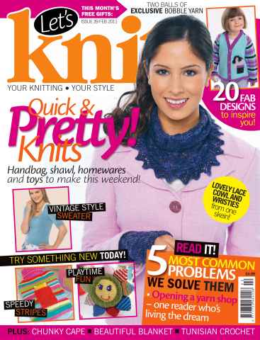 Let's Knit issue February 2011