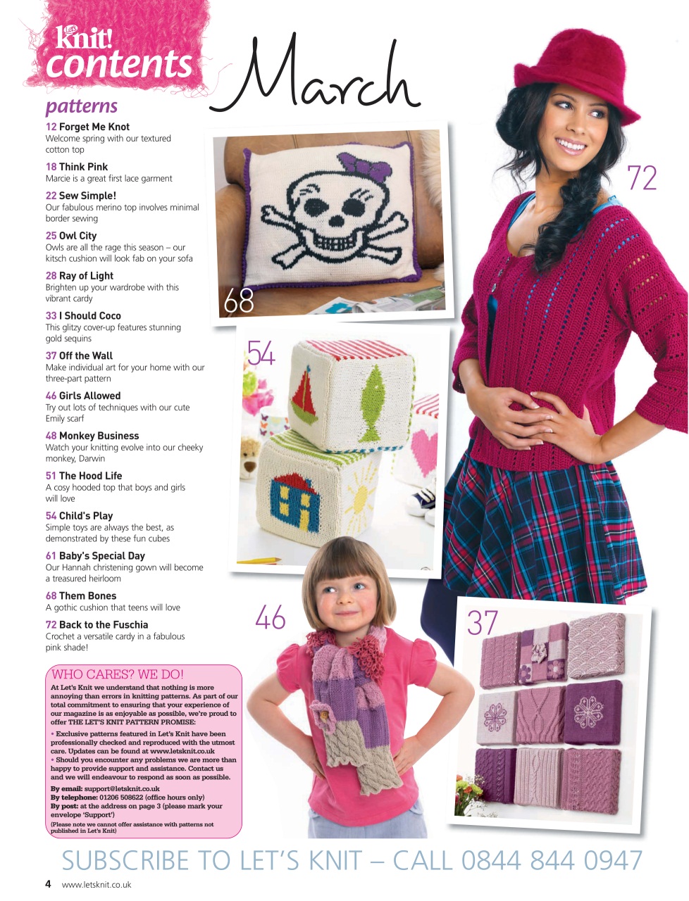 Let's Knit Preview Pages