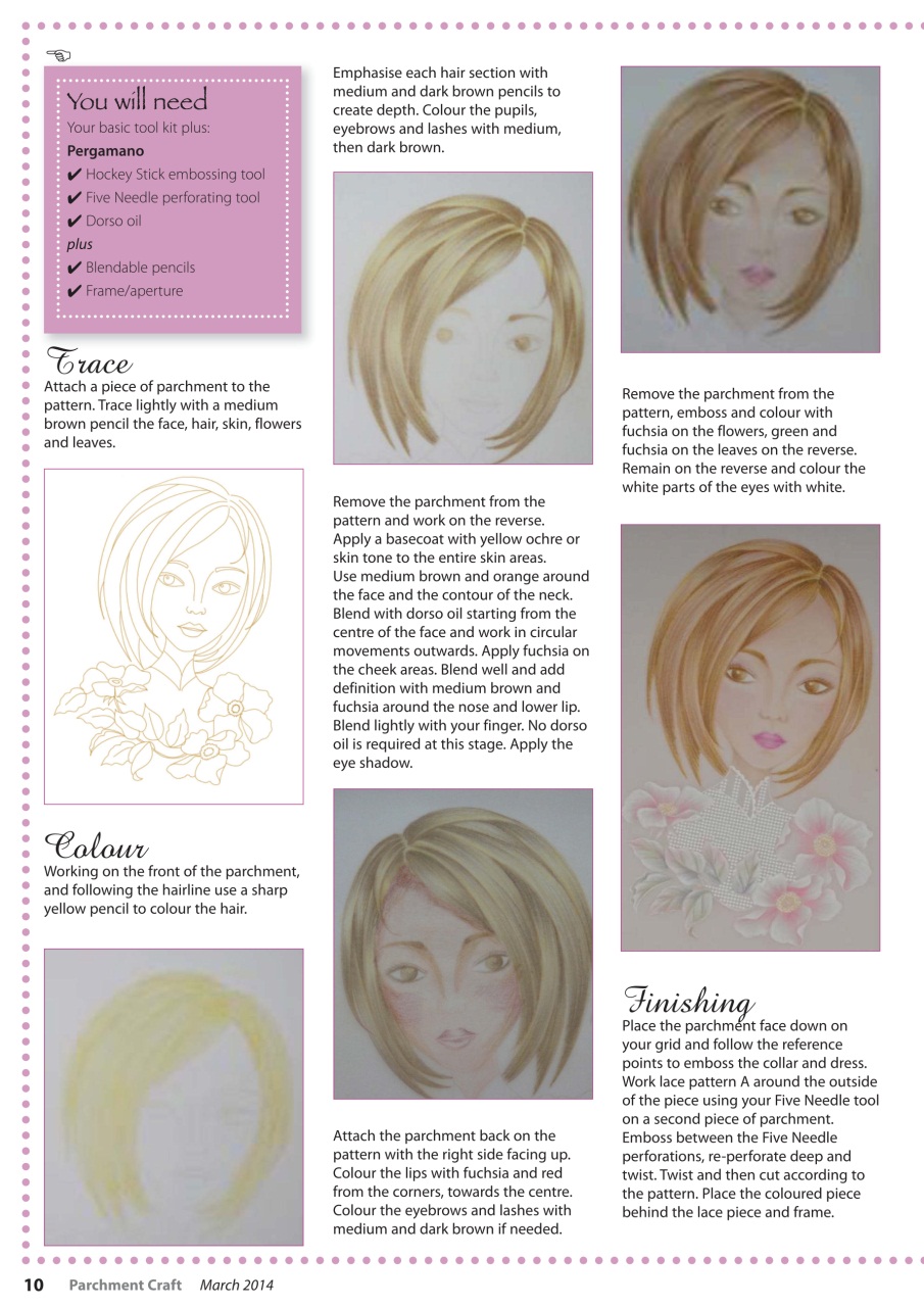 Parchment Craft Preview Pages