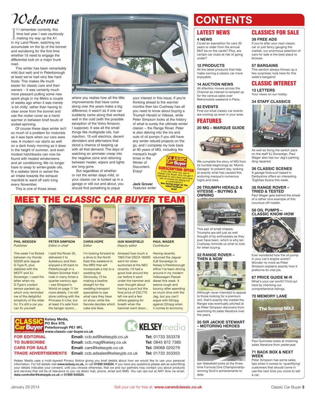 Classic Car Buyer Preview Pages