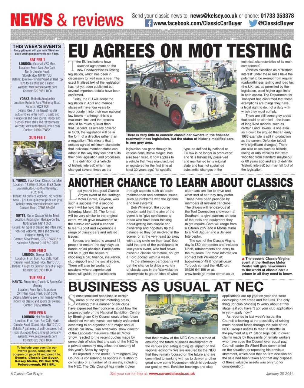 Classic Car Buyer Preview Pages
