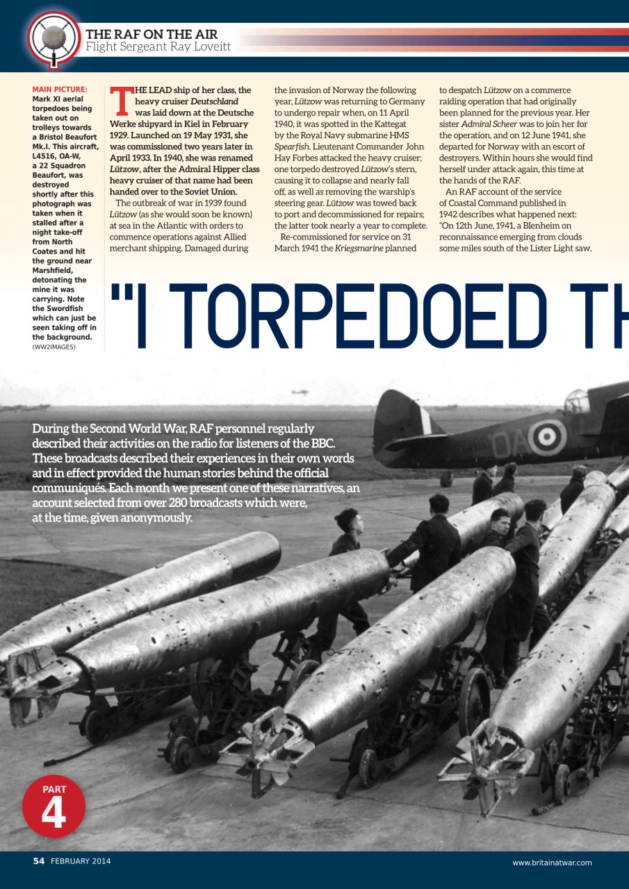 Britain at War Magazine Preview Pages