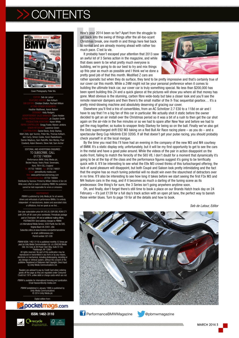 Performance BMW Preview Pages