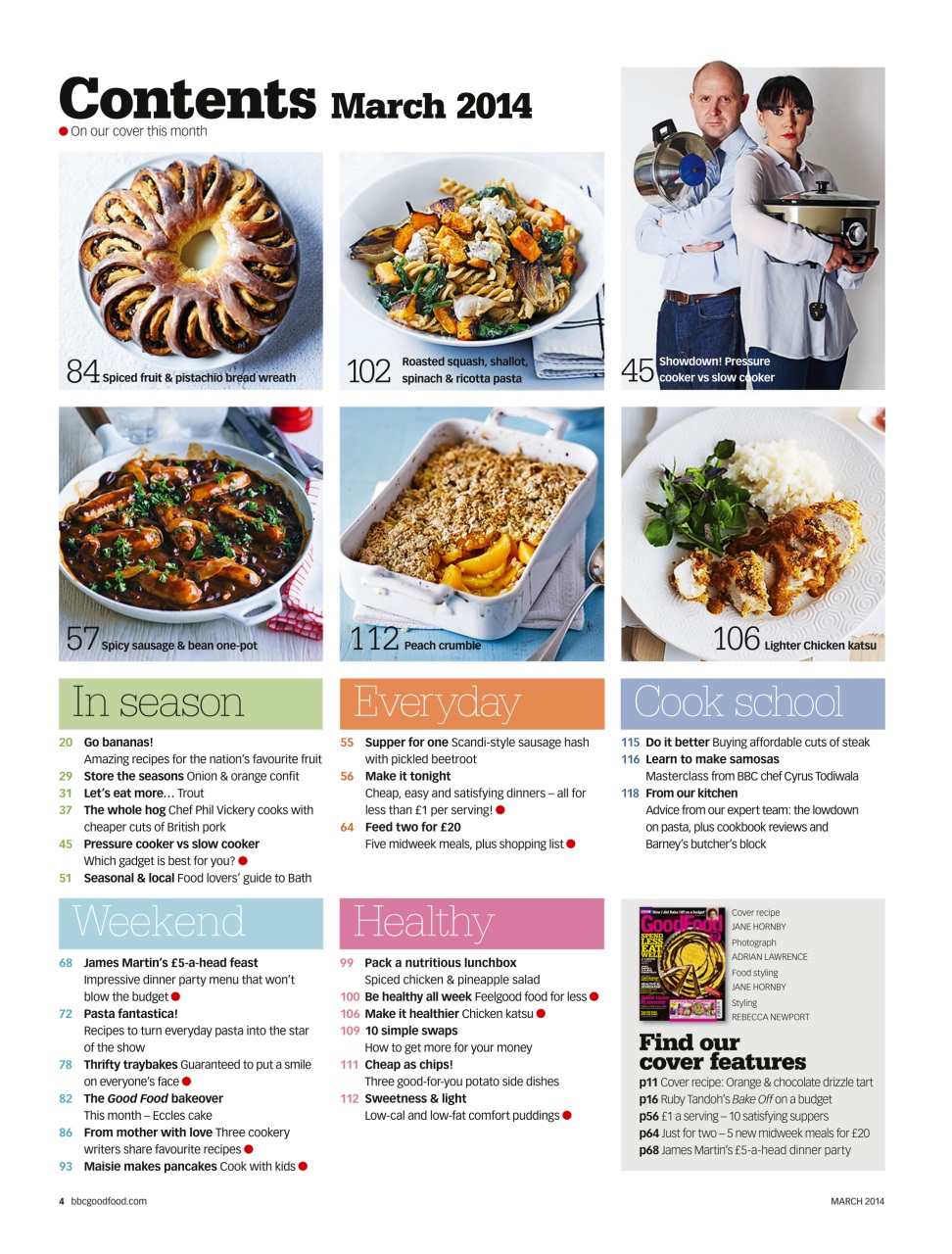 Good Food Magazine Preview Pages