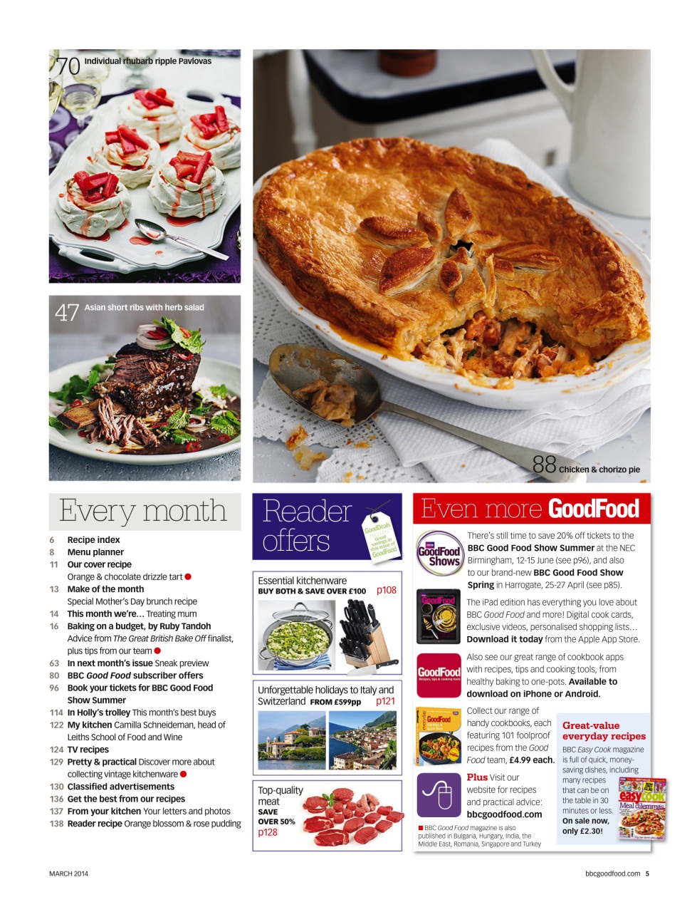 Good Food Magazine Preview Pages