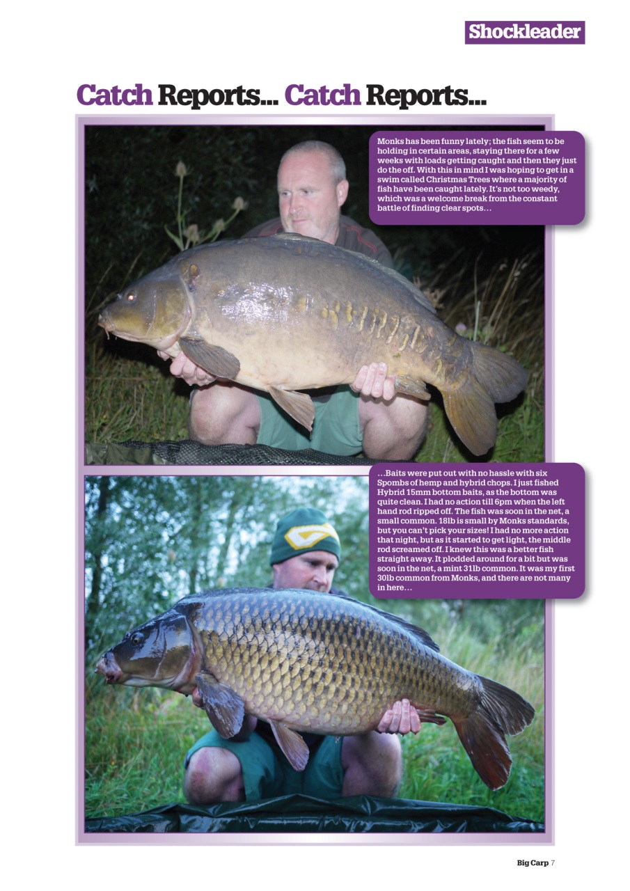 Big Carp Magazine Preview Pages