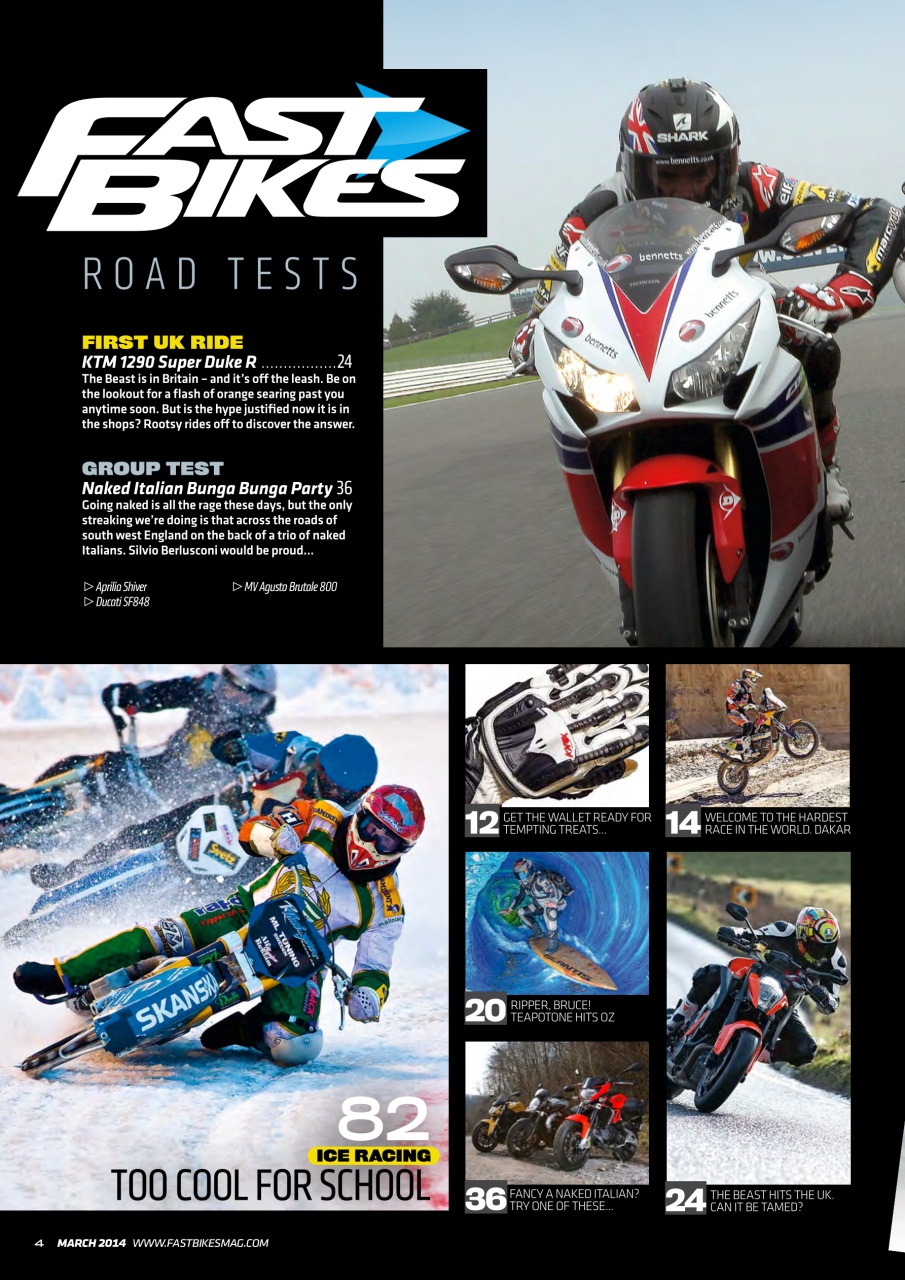 Fast Bikes Preview Pages