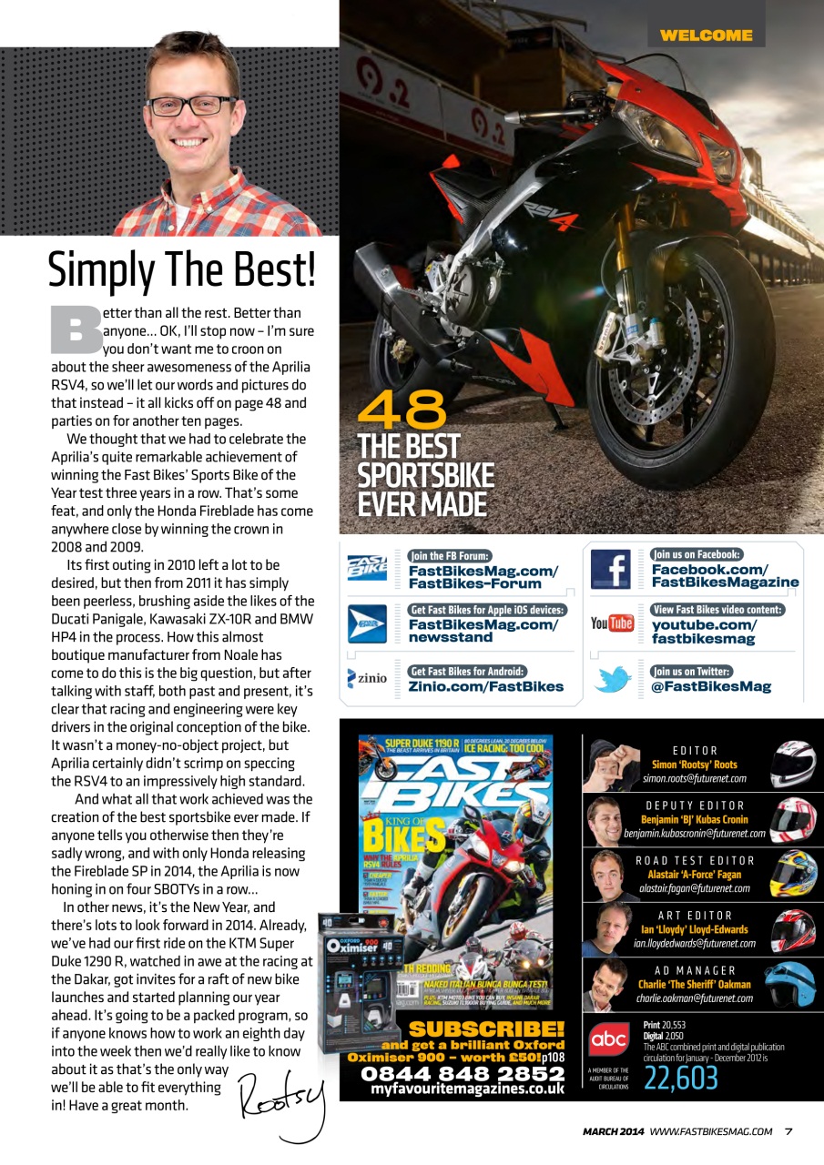 Fast Bikes Preview Pages