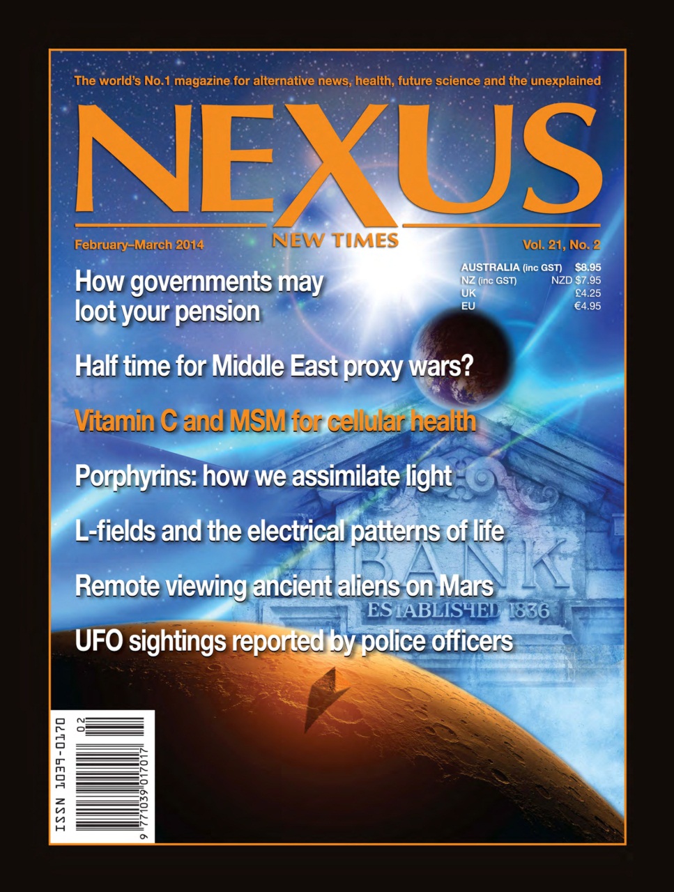 Nexus Magazine Preview Pages