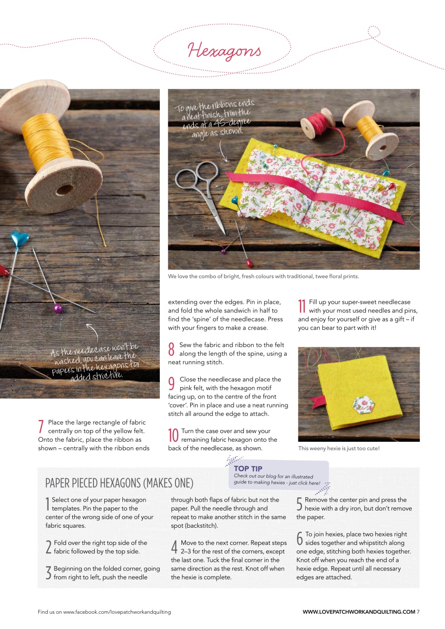 Love Patchwork & Quilting Preview Pages