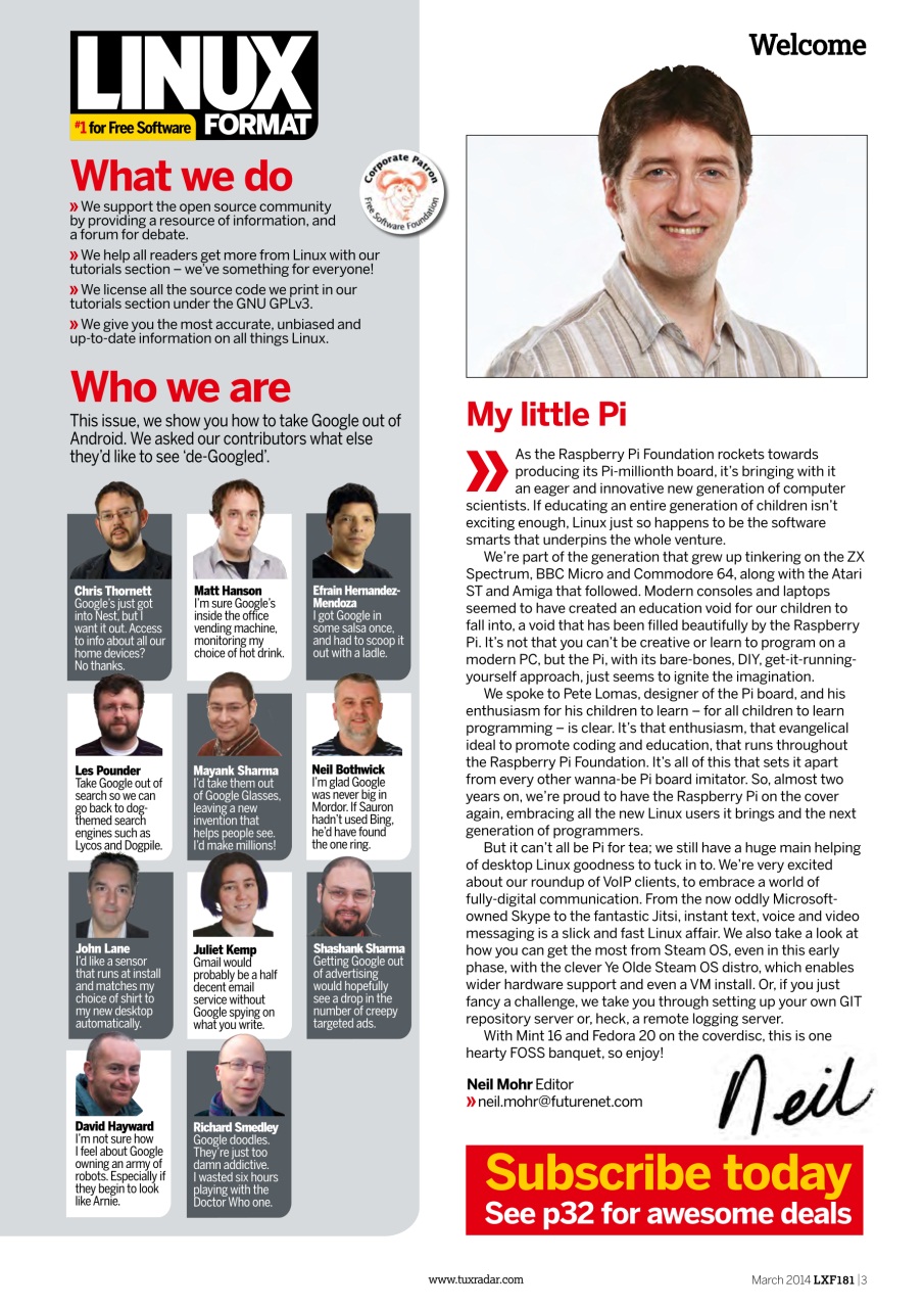 Linux Format Preview Pages