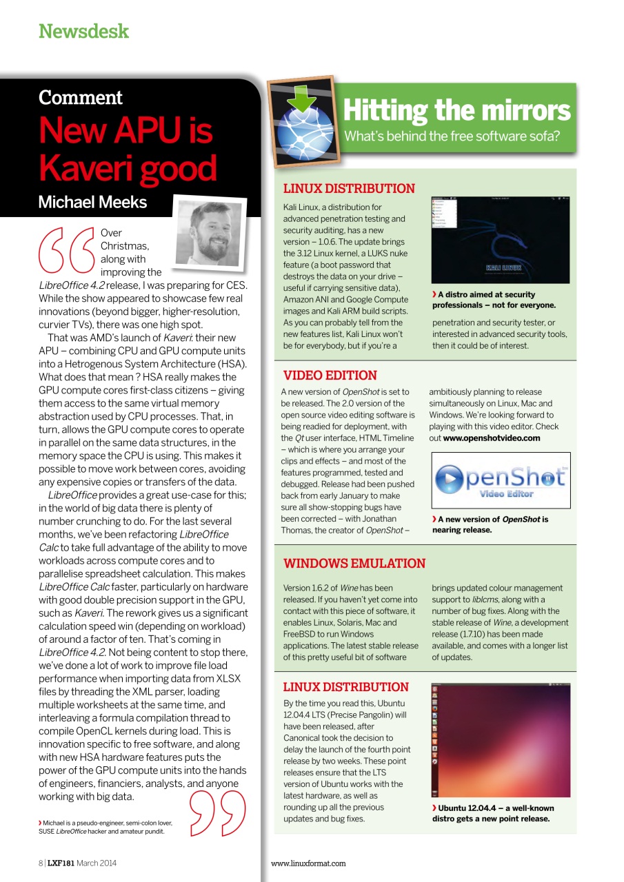 Linux Format Preview Pages