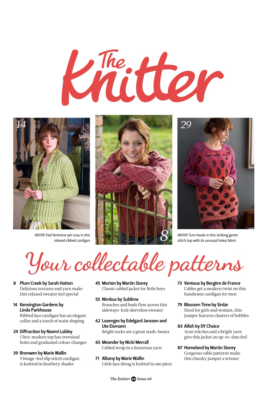 The Knitter Preview Pages