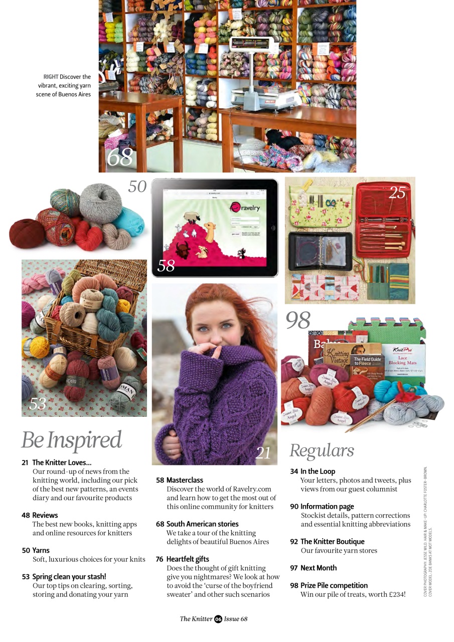 The Knitter Preview Pages