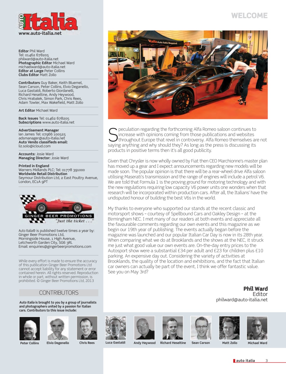 AutoItalia Magazine Preview Pages