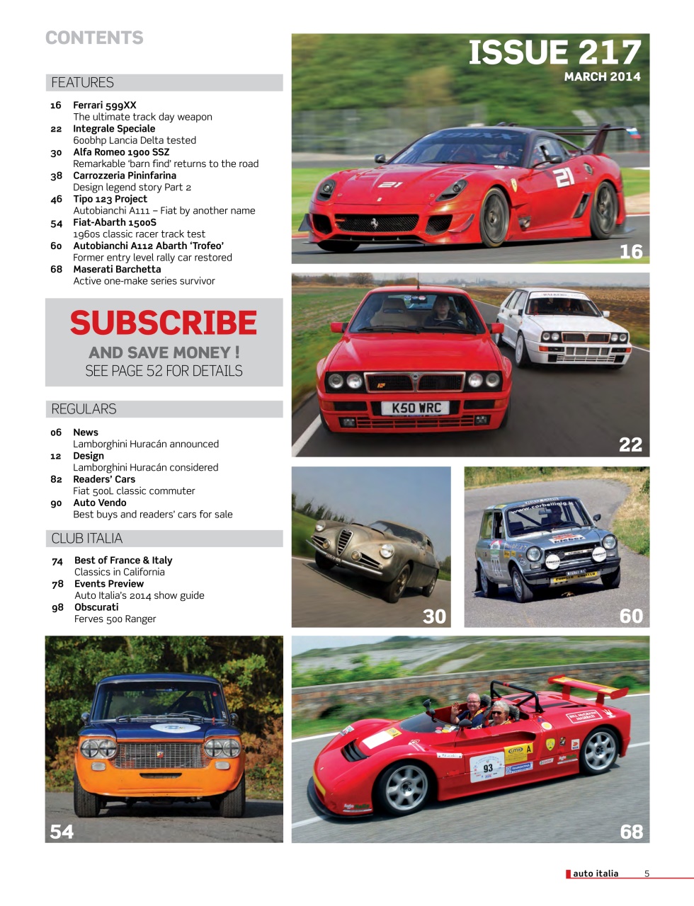 AutoItalia Magazine Preview Pages