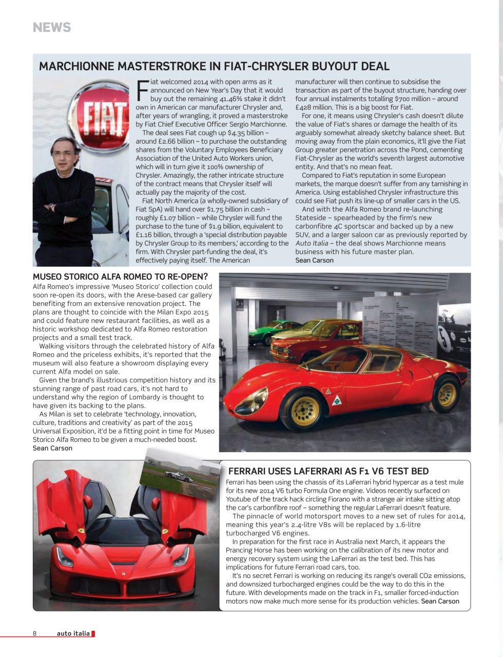 AutoItalia Magazine Preview Pages