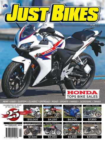 JUST BIKES issue Just Bikes #296 14-07