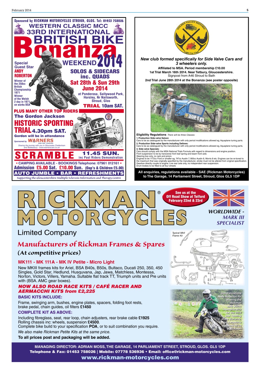 Old Bike Mart Preview Pages