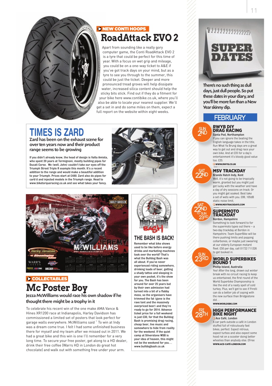 Superbike Magazine Preview Pages