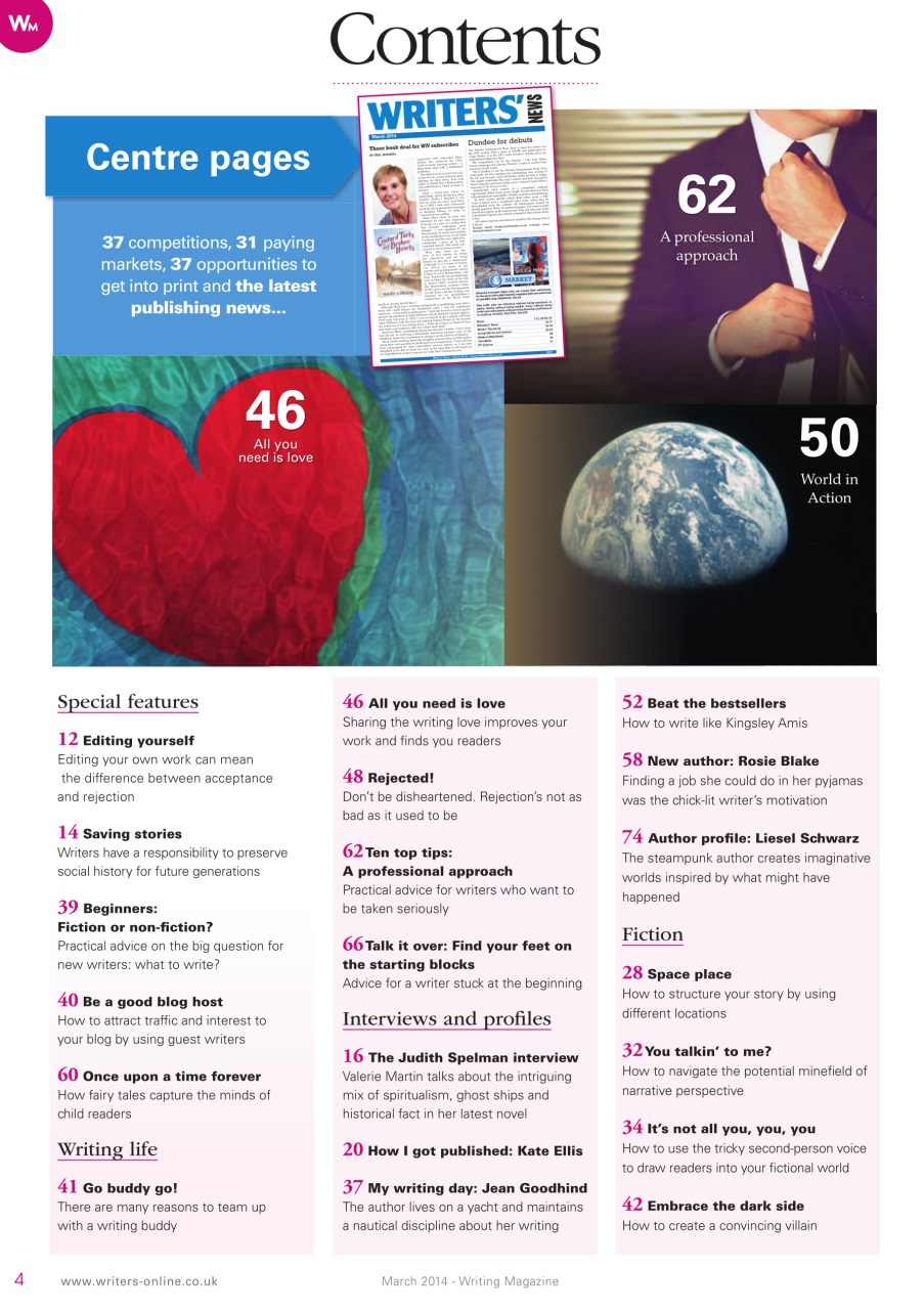 Writing Magazine Preview Pages